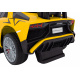 Otroški voziček Lamborghini Aventador SV rumen
