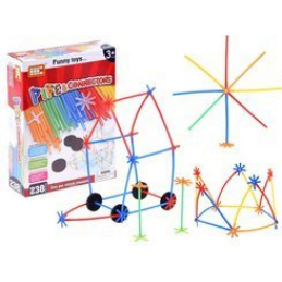 Kreativni komplet za gradnjo iz slamic 238 kosov ZA3111