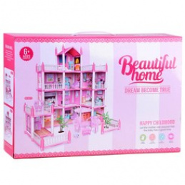 Vila za punčke z opremo 222 kosov ZA4456