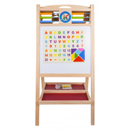 Lesena tabla s računalom + dodatki