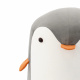 Aga4Kids Otroški tabure Pingvin Sivi