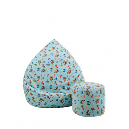 Aga Otroška sedežna vreča + podnožnik 3422