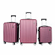 Aga Travel Komplet potovalnih kovčkov MR4652 Bordo