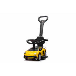 Otroški voziček Lamborghini Aventador SV rumen Otroški voziček Lamborghini Aventador SV rumen