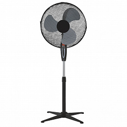 Linder Exclusiv Stoječi ventilator Črna - II. KAKOVOST