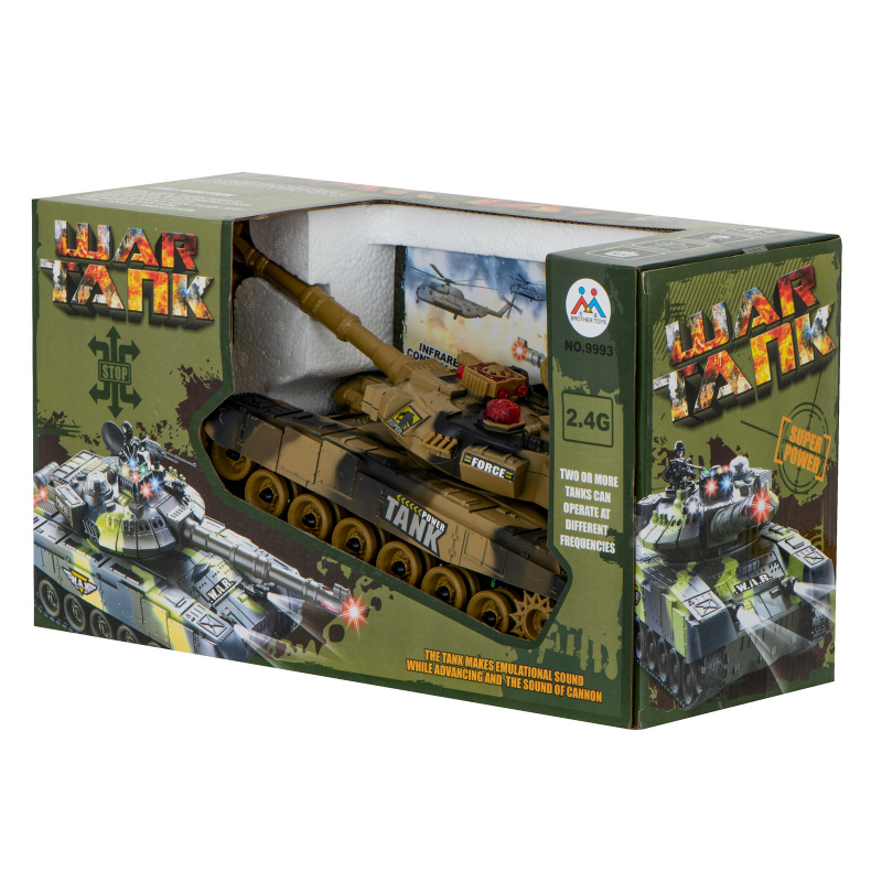 Aga RC Veliki vojni tank 9995 2.4 GHz pesek
