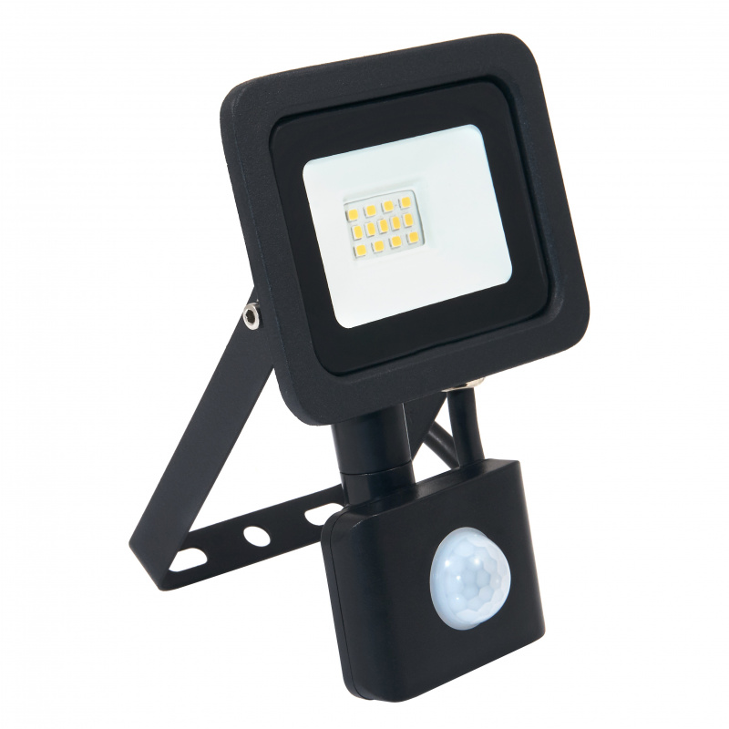 LED reflektor RODIX PREMIUM s senzorjem PIR - 10W - IP65 - 850Lm - hladna bela - 6000K - garancija 36 mesecev