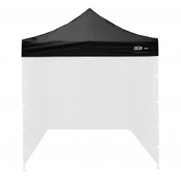 Aga Streha za prodajni kiosk 3x3m Črna