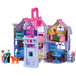 Aga Hišica za punčke Villa - Zložljiva