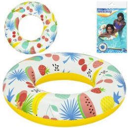 Bestway Napihljiv plavalni obroč 61cm 36014 B