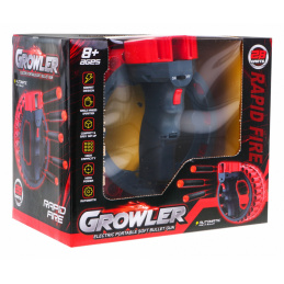 Pištola Growler za otroke 8+ Sodobna zasnova + 28 priseskov Puščice iz EVA pene