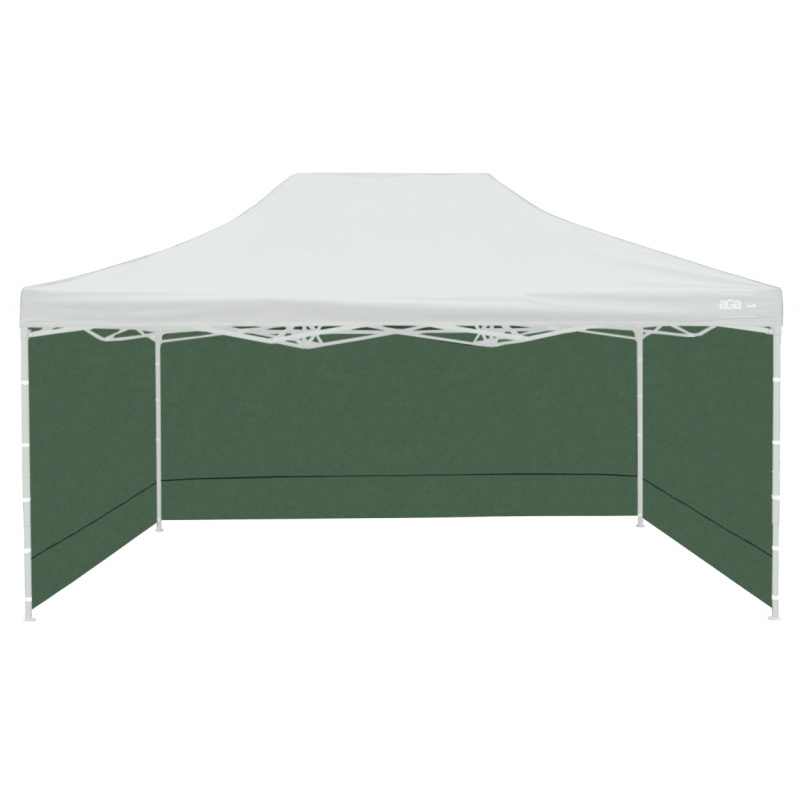 Aga Stranice za prodajni kiosk 3x4,5m Zelena