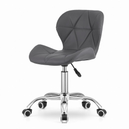 Aga Pisarniški vrtljivi stol AVOLA Siva