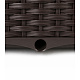 Aga Vrtni korito s pergolo 120x40x135 cm Rjavo
