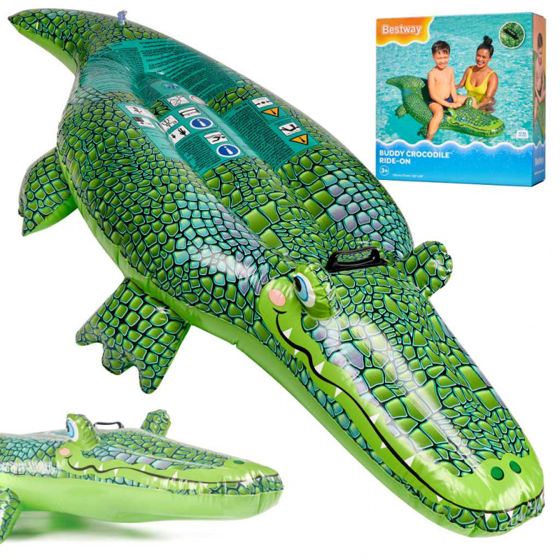 BESTWAY 41477 Napihljiva igrača krokodil