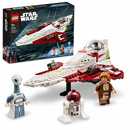 LEGO® Vojna zvezd™ Obi-Wan Kenobijev jedijevski Starfighter™ 75333 komplet za sestavljanje (282 kosov)