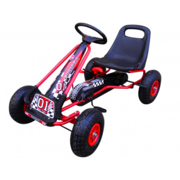 R-Sport Otroški Gokart G1 Rdeča