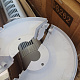 Aga stolpni ventilator 76 cm bel 6DAZ508 - II. KAKOVOST