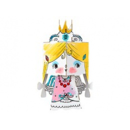 MONUMI 3D Barvanke Princesa 3+