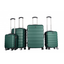 Aga Travel Komplet potovalnih kovčkov MR4659 Temno zelena