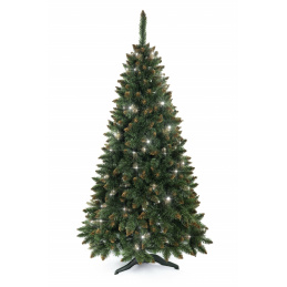 Aga Božično drevo Borovnica 150 cm Crystal zlata