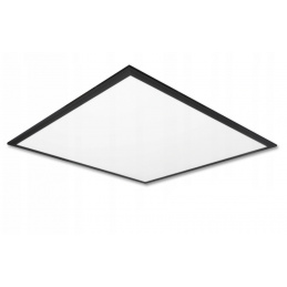 LED plošča črna 60 x 60cm - 50W - 4700Lm - nevtralna bela