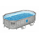 BESTWAY Power Steel Swim Vista bazen z oknom 427x250x100 14x8FT 7v1