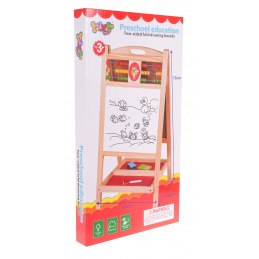 Lesena dvostranska računska plošča