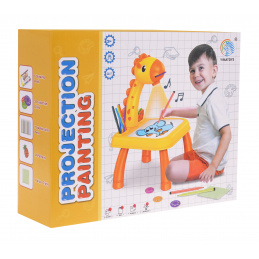 Interaktivni risalni projektor Žirafa za otroke 3+ Stol + nočna lučka + 24 slik + 12 per + svetlobni zvoki Interaktivni risalni projektor Žirafa za otroke 3+ Stol + nočna lučka + 24 slik + 12 per + svetlobni zvoki