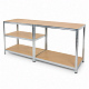 Linder Exclusiv Kovinski regal 180x90x40 cm 5 polic