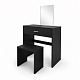 Aga Toaletna miza s taburetom MRDT13-MB