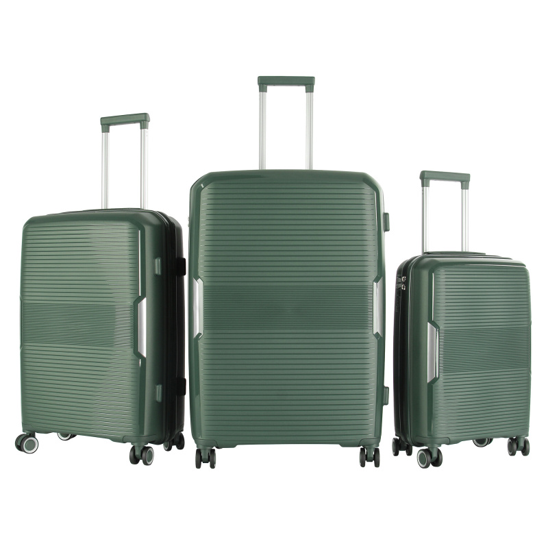 Aga Travel Komplet potovalnih kovčkov MR4682 Temno zelena
