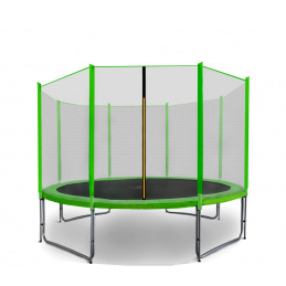 Aga SPORT PRO Trampolin 335 cm Light Green + zaščitna mreža