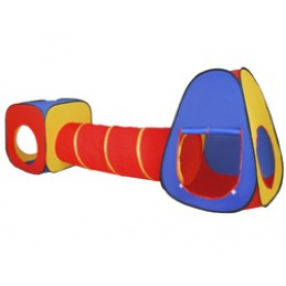Otroški šotor 3v1 - barvni ISO 4826