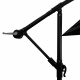 Aga Vrtni senčnik MR2048 250 cm Črn