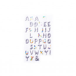 Aga4Kids Samolepilne črke DS8101SP