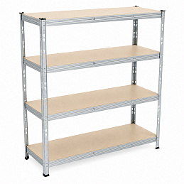 Linder Exclusiv Kovinski regal 160x60x180 cm 4 police