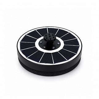 Aga Svetleča RGB LED solarna fontana 16 cm