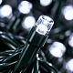 Aga božična veriga 300 LED z utripajočim učinkom hladno bela