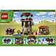 LEGO® Minecraft® Plenilska postojanka in Uničevalec, igričarska igrača za sestavljanje 21278