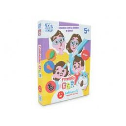 SABBIARELLI Peščene pobarvanke Family 5+