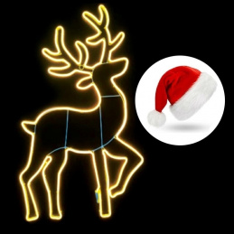 LD3 SVETLOBNA KAČA JELEN LED NEON OKRAS