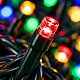 Aga božična veriga 300 LED z bleščečim učinkom Barvna