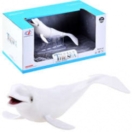 Ročno poslikana morska figura - Beli delfin ZA3393F