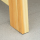 Aga Lesena vrtna klop 116x56x80 cm Naravna