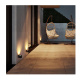 LED zunanja svetilka B7157 - GU10 - 9 x 8 x 6,5cm - črna - IP44