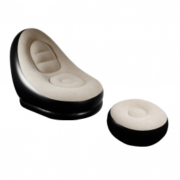 Aga Napihljiv naslanjač s podnožnikom DS2502