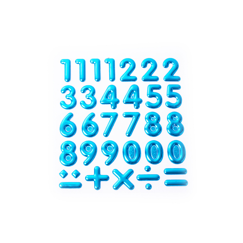 Aga4Kids Samolepilne številke DS8109MC