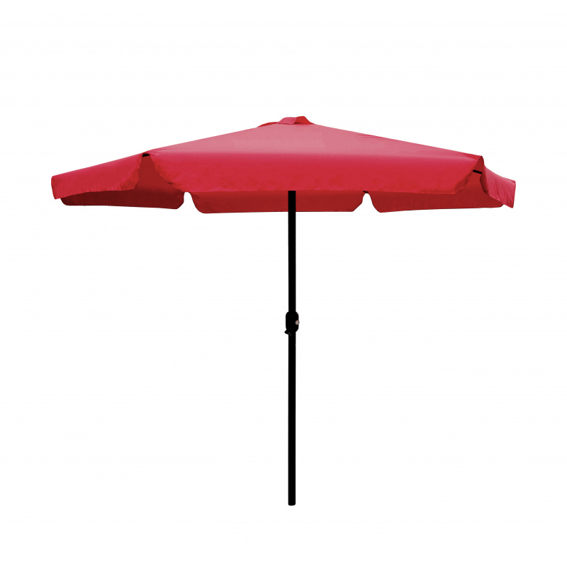Linder Exclusiv Vrtni senčnik 300 cm Temno rdeč