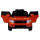 Zagon avtomobila iz baterije Oranžna + Daljinsko upravljanje + Varnostne funkcije + MP3 LED